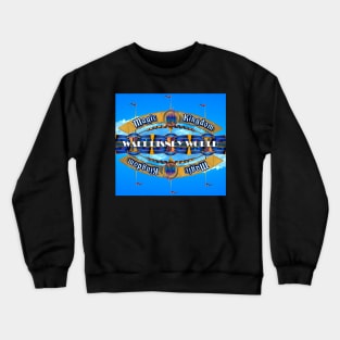 Magic Kingdom reflection of 50 years entrance sign design Crewneck Sweatshirt